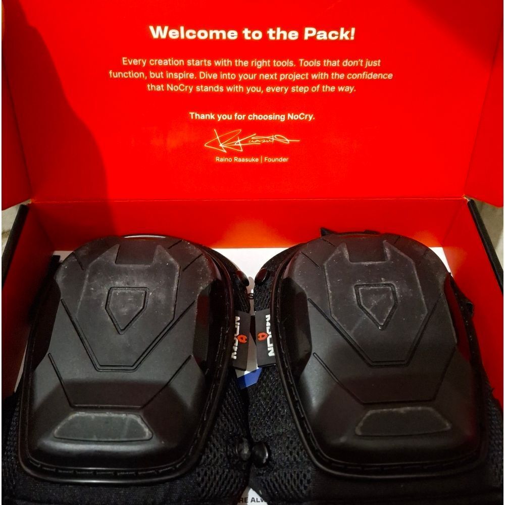 NoCry Professional Knee Pads with Heavy Duty Foam Padding and Comfortable